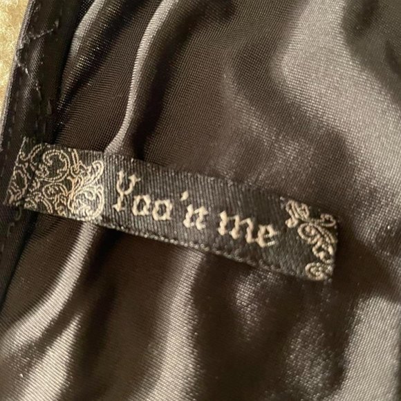 Vtg 90s Homecoming One Shoulder Dress Sparkly - Picture 7 of 7